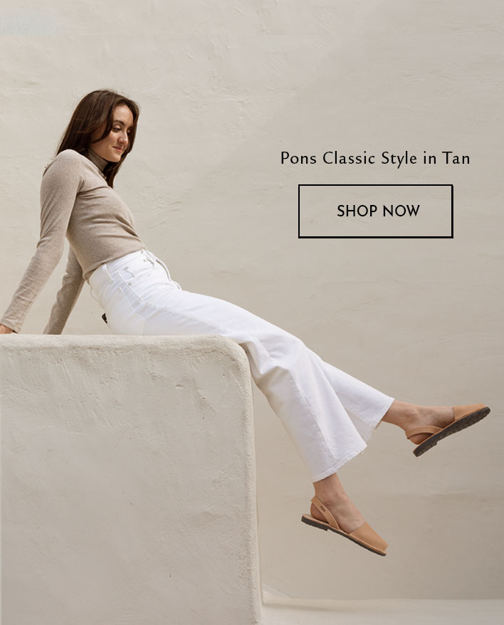 Pons Shoes Classic Style in Tan
