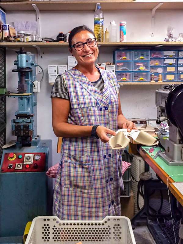 PONS shoes are handmade in Ciutadella, Menorca