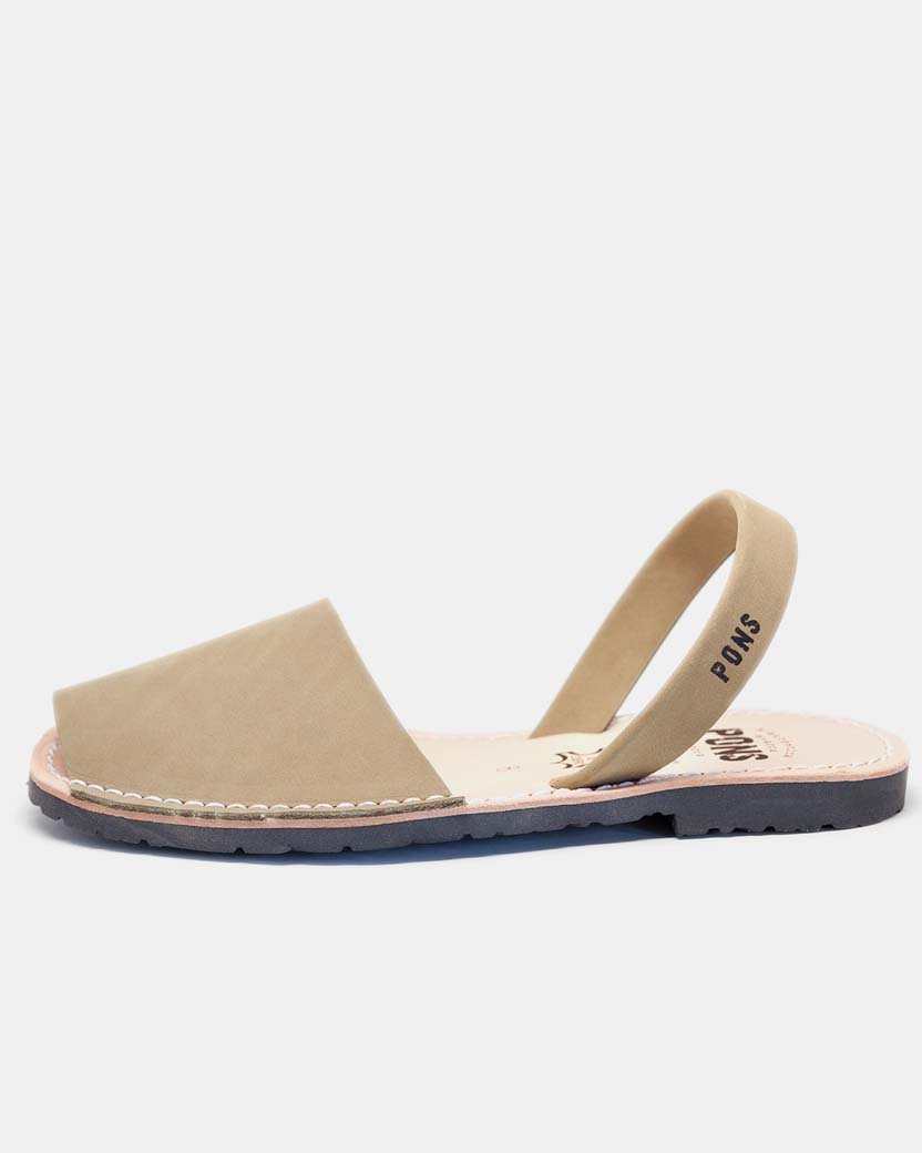 Neutrals Pons Shoes—Menorcan sandals in Sand