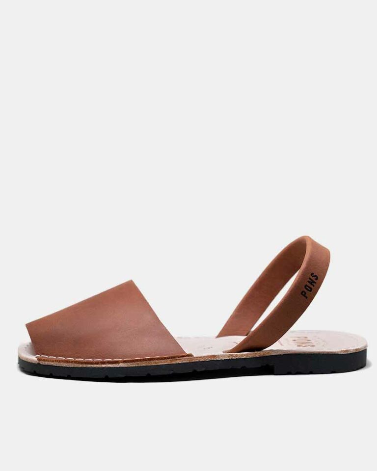 Spanish Sandals with a Story, Brown Pons