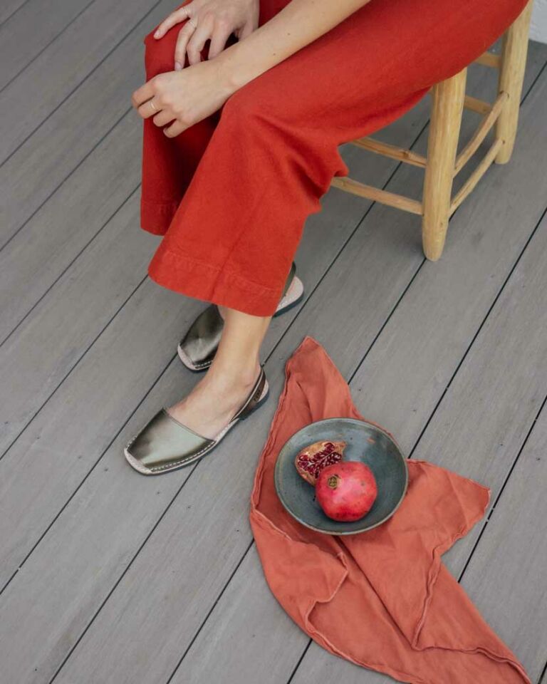 Metallic Spanish Sandals
