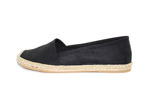 black womens espadrilles