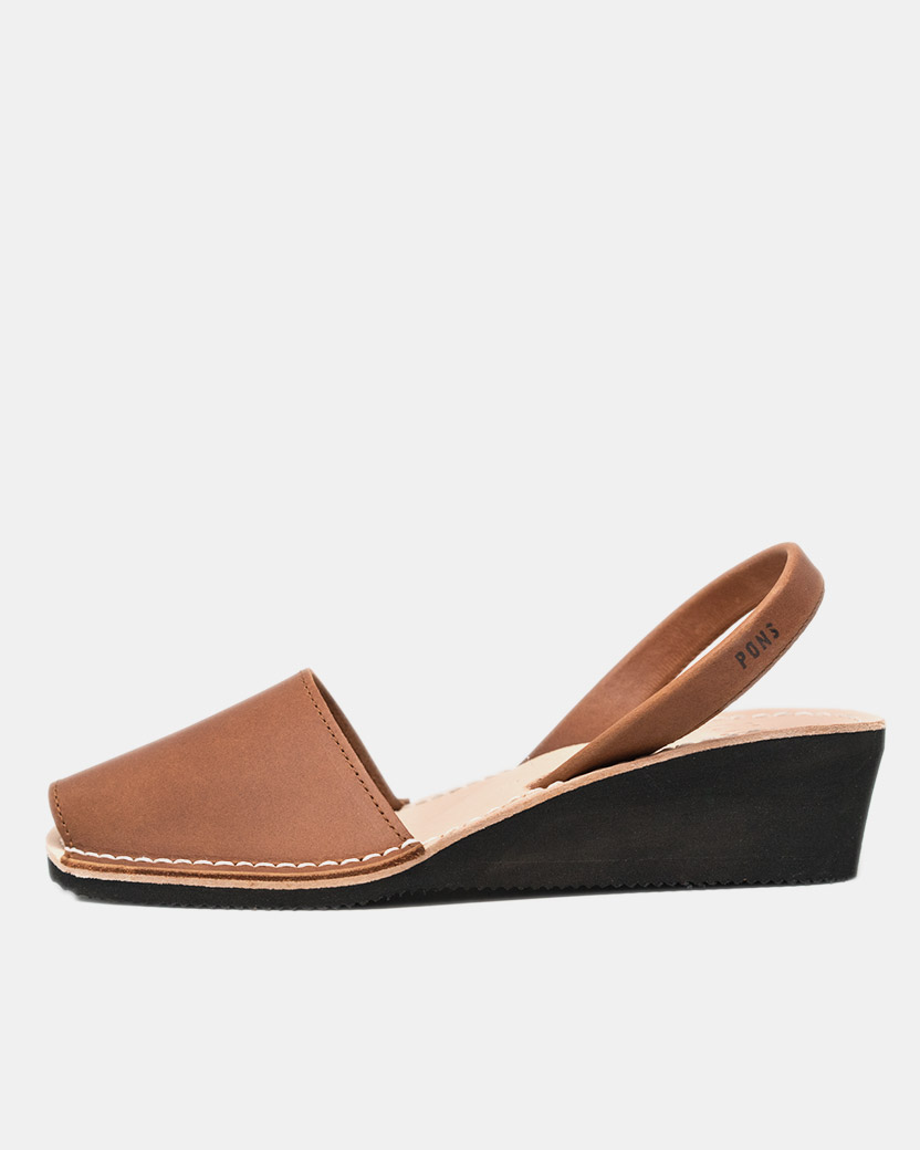 Outlet FINAL SALE - Wedge Brown