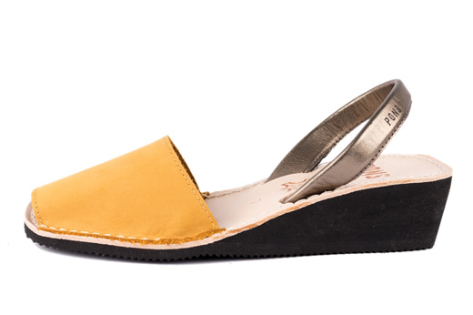Outlet FINAL SALE - Wedge Mustard