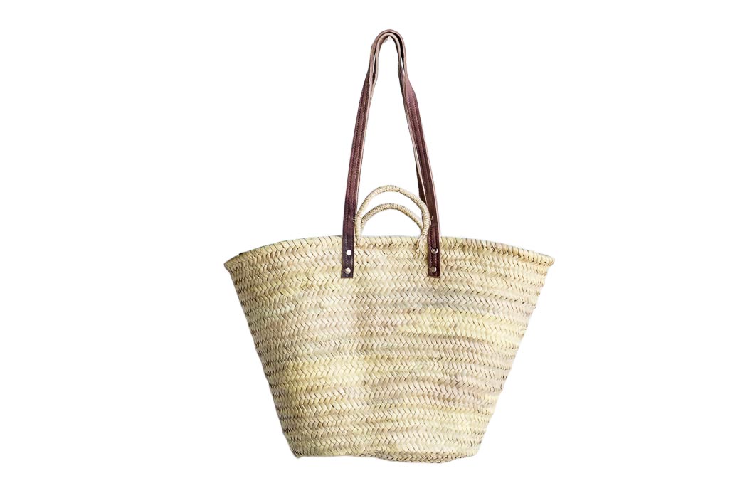 woven market tote