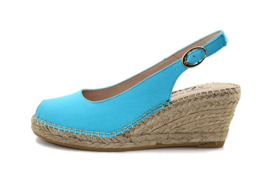 Nalho Espadrilles Slippers Blue for Women