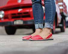 Classic Style Women Red