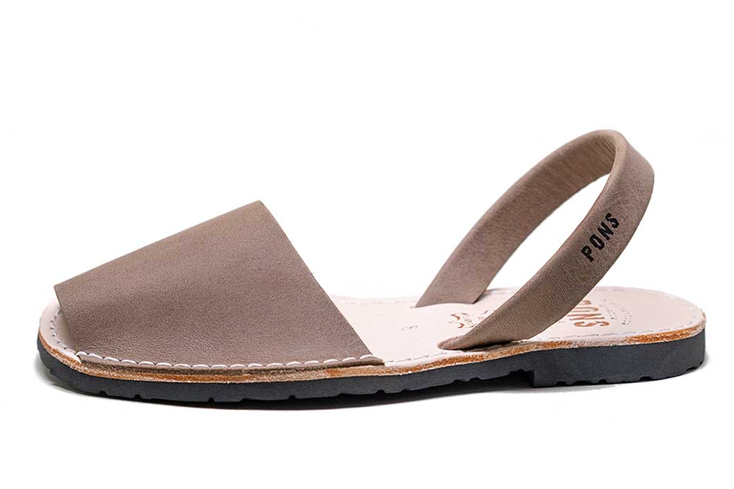 Classic Style Women Taupe Avarca | Avarcas USA