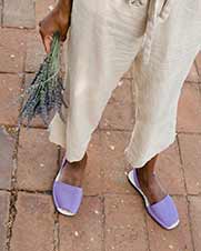 Classic Style Women Violet