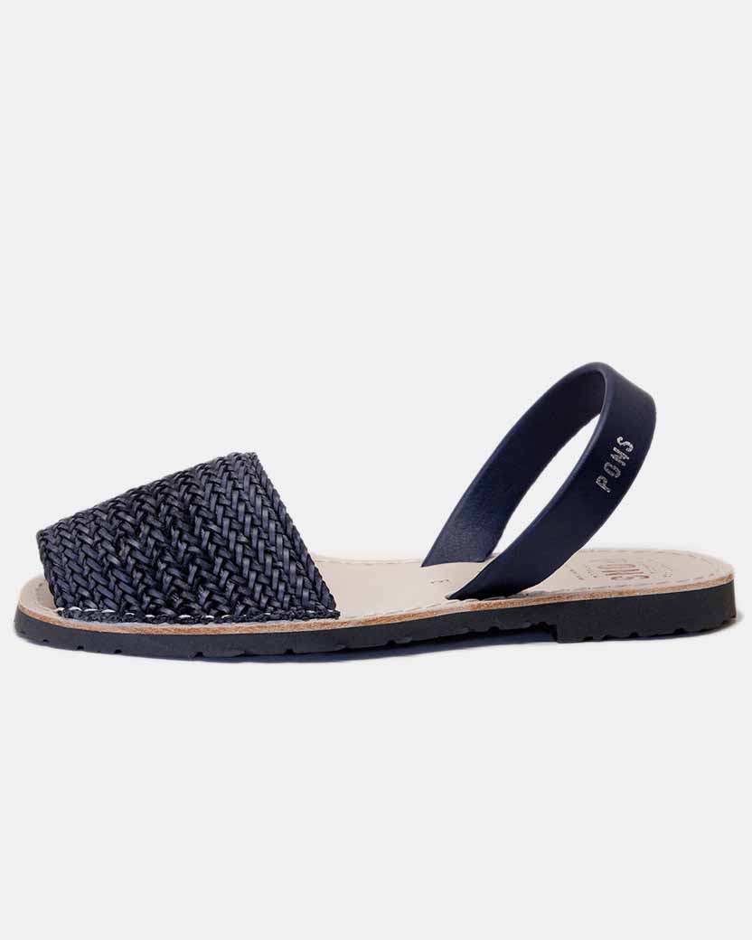 Classic Style Woven Navy