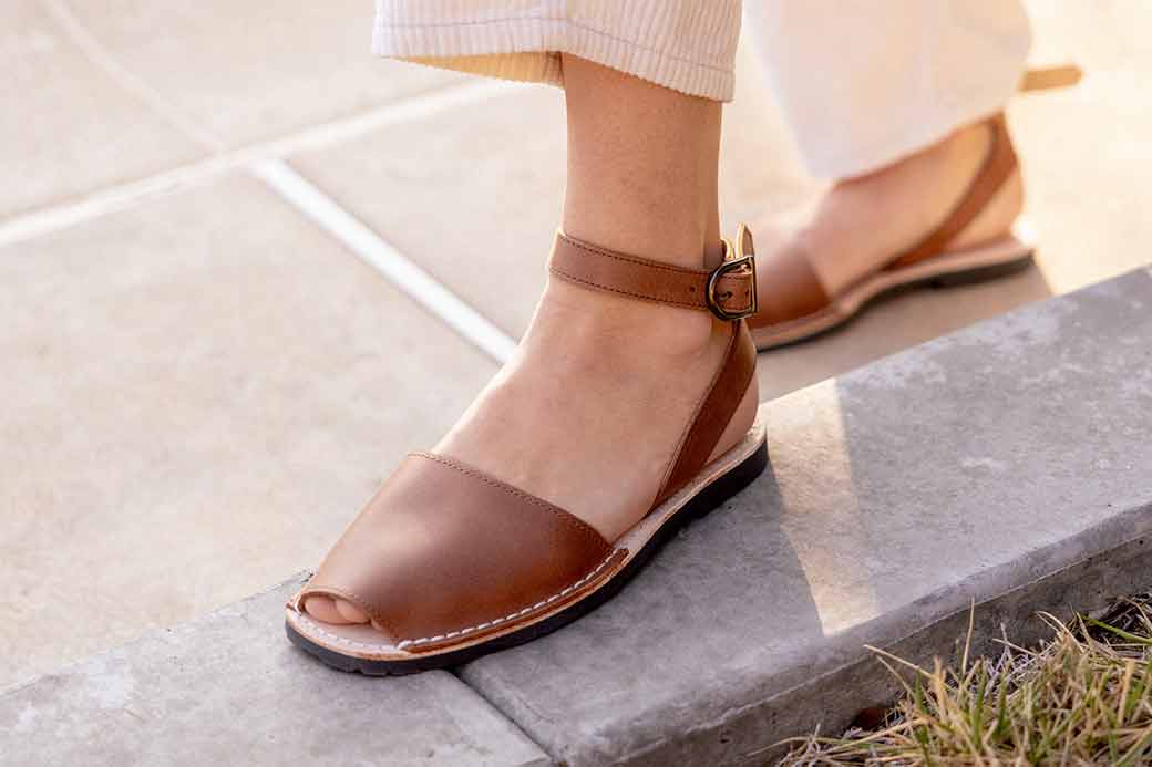 Classic Espadrille Brown Avarca Sandals