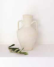 White Clay Centro Vase NA