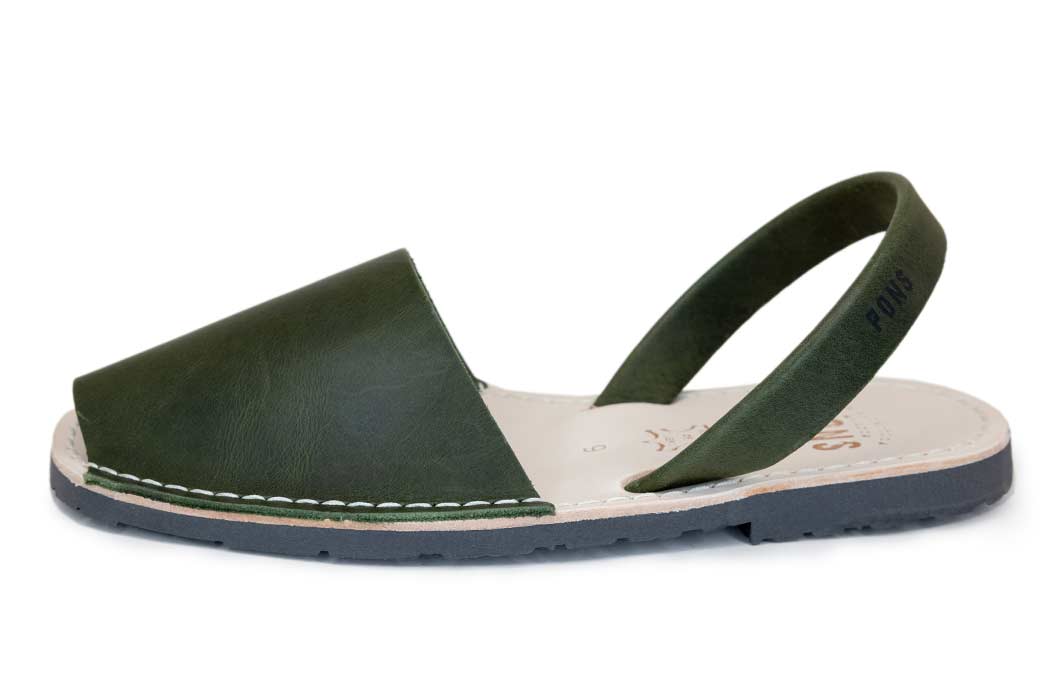 Green Keiko Padded Flatform Sandals - CHARLES & KEITH International