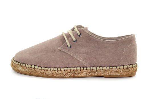 ▷ Men's espadrille with laces  Men's espadrille - DIXON colour Brown