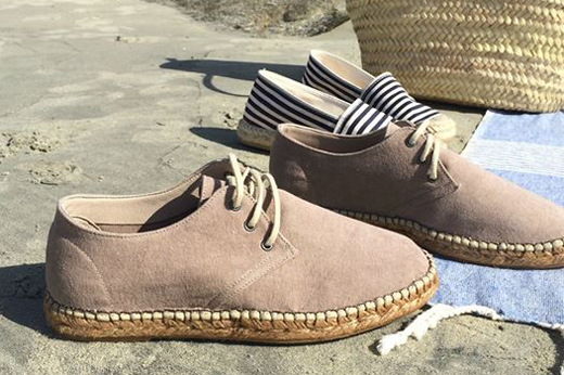 Lace Espadrilles W/ Logo