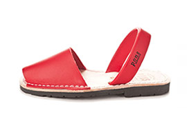 Classic Style Kids Red Avarcas