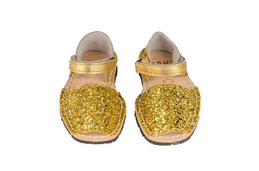 Frailera Style Glitter Gold