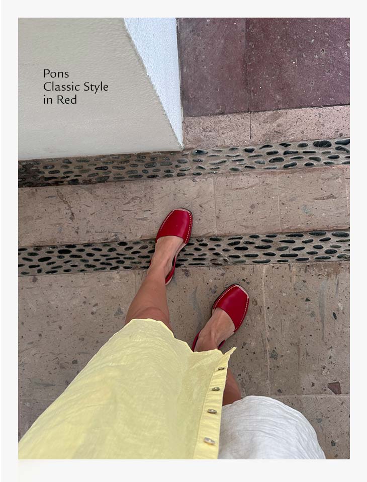 Pons Classic Style in Red