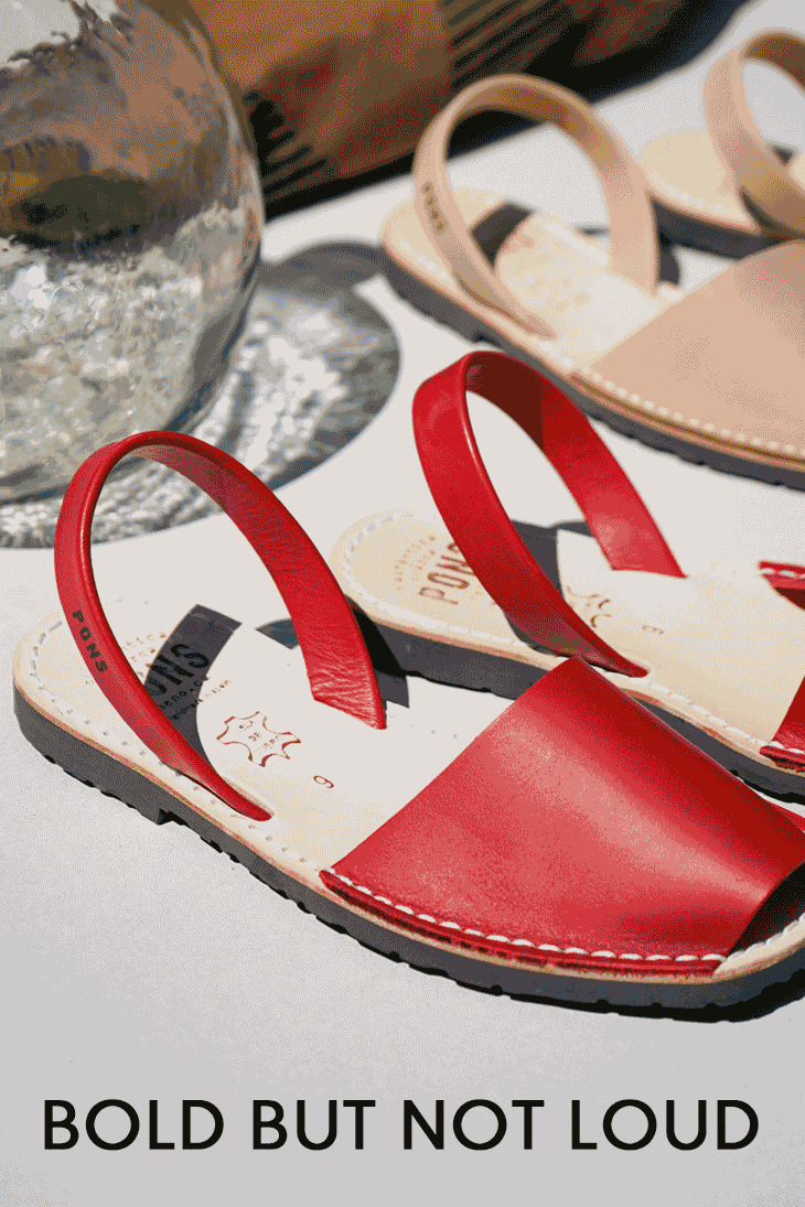 Pons Classic Style in Red—Bold But not Loud