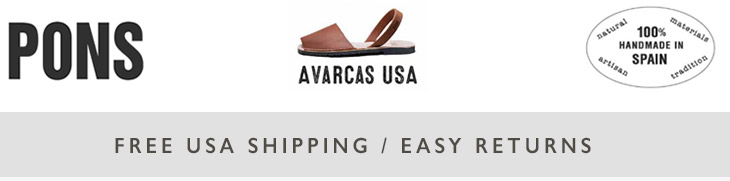 Avarcas USA — Official Pons Shoes in USA