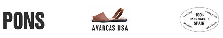 Avarcas USA — Official Pons Shoes in USA