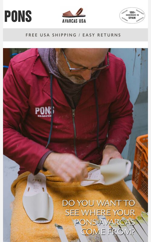 Avarcas USA newsletter from March 7, 2025