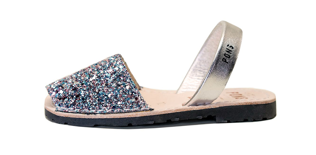 Oh Joy! Glitter Multicolor Avarca for kids