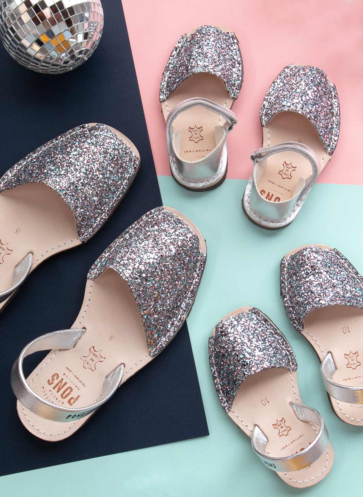 Oh Joy! Glitter Multicolor Avarca